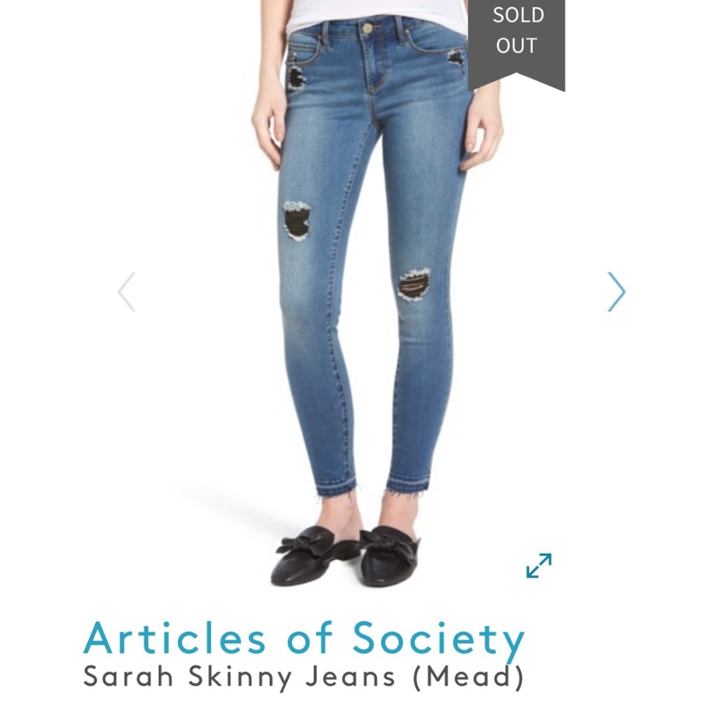 Articles of Society• Sarah Skinny Jean